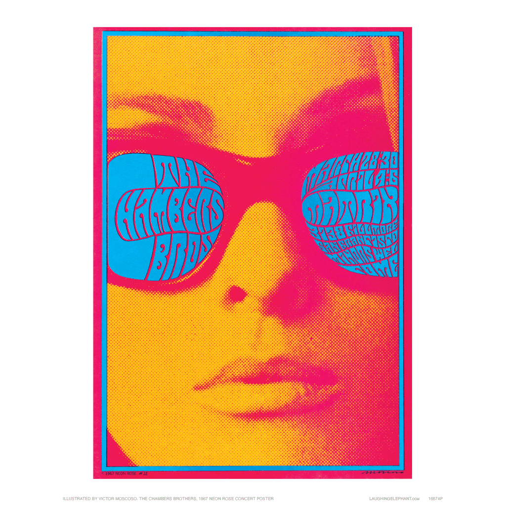 Groovy Sunglasses - Psychedelic Posters Print