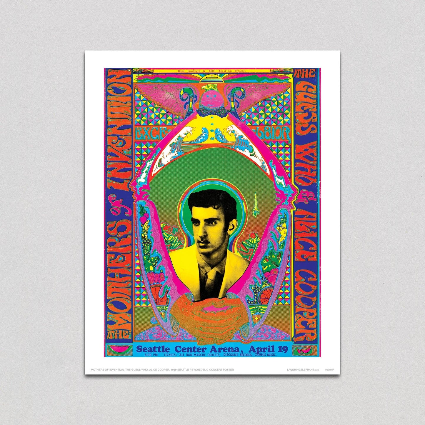 Mothers of Invention - Psychedelic Posters Print