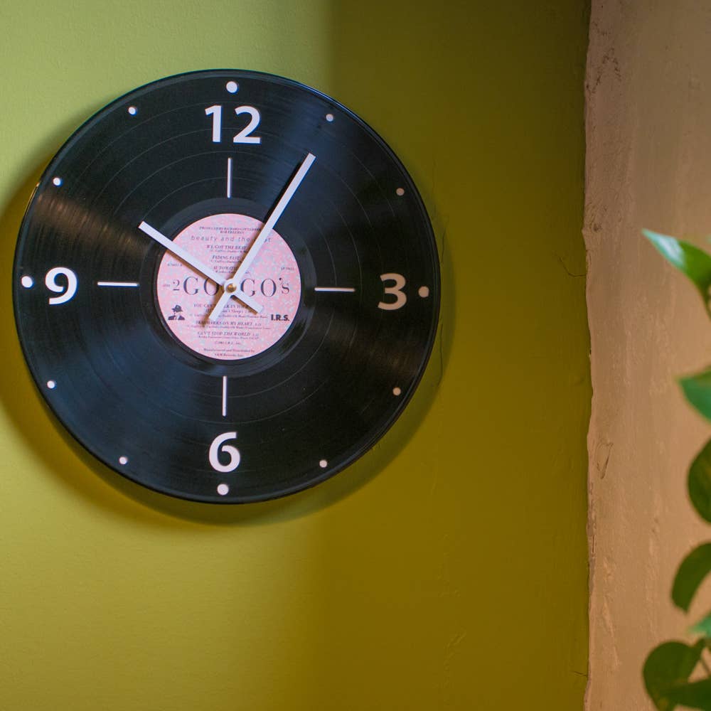 LP Vinyl Record Clocks