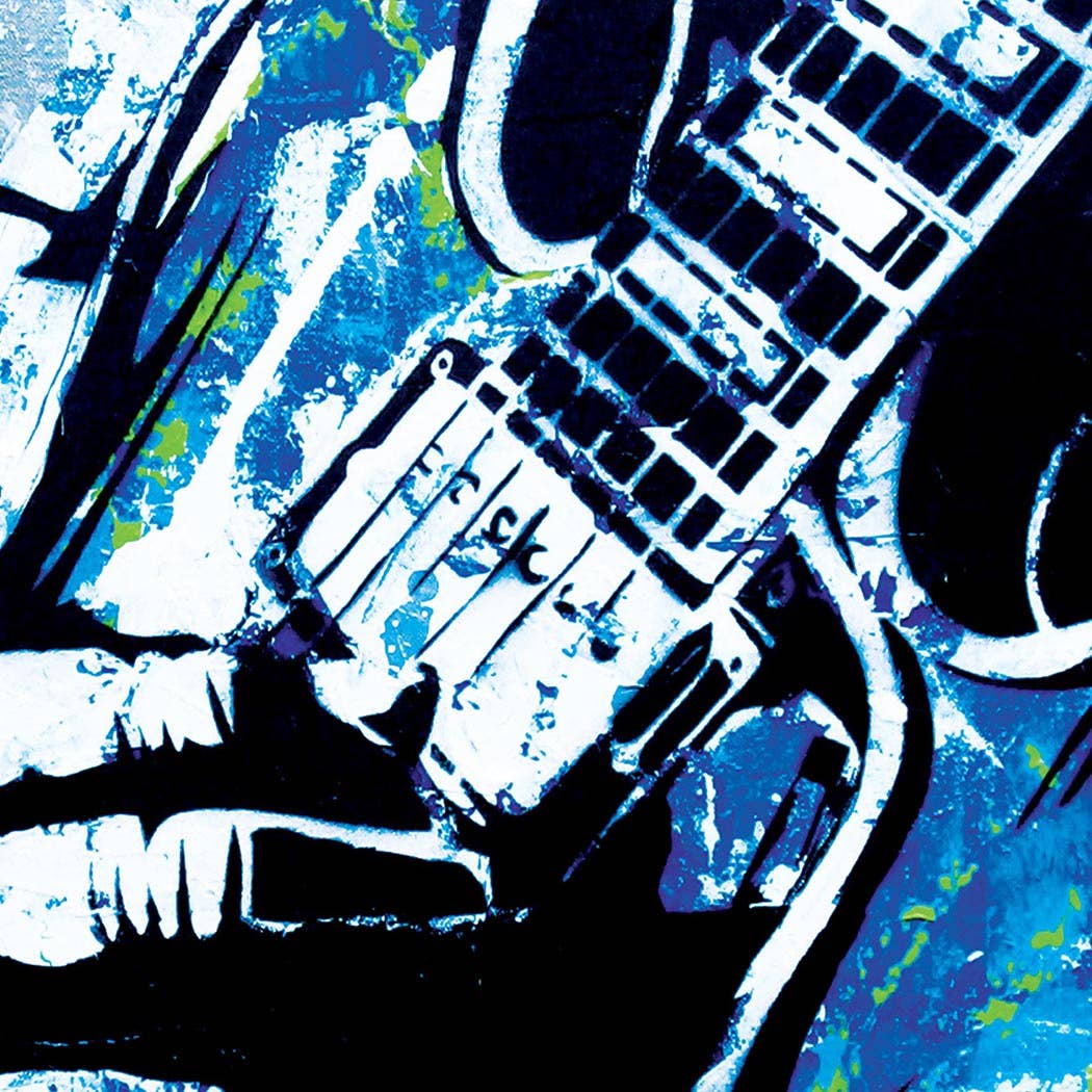 B.B. King Art Print 12 x 18"