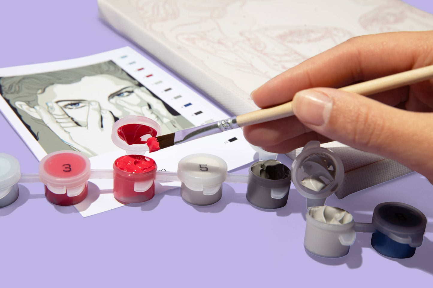 TS Rep Paint By Numbers Kit