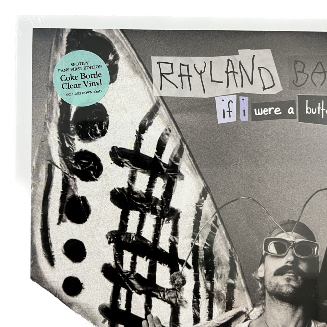 Rayland Baxter 'If I Were a Butterfly' Vinyl - Sealed Spotify Limited Edition - Coke Bottle Clear with Animated Spin Label
