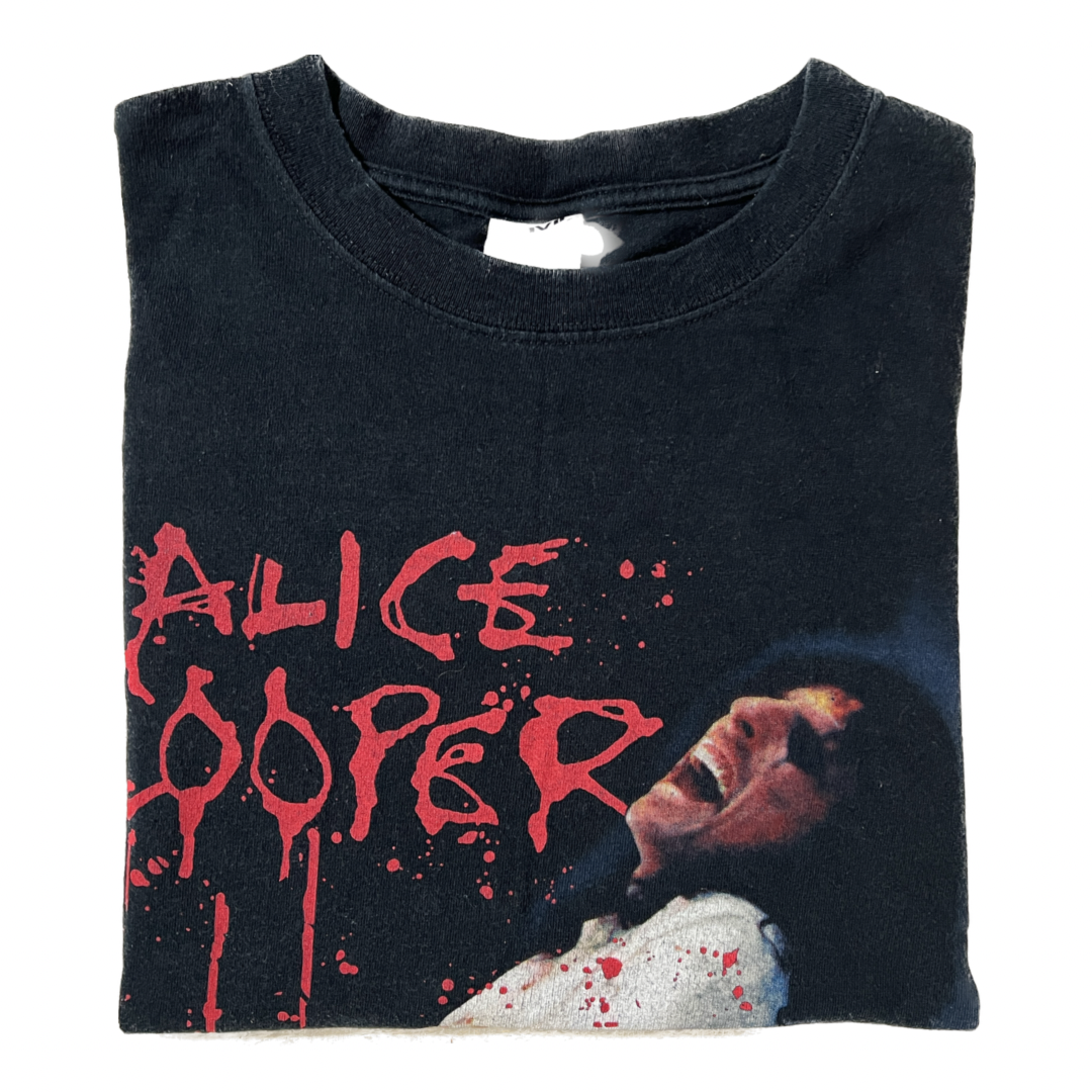 Rare 2006 Alice Cooper Tour Tee - Medium, Black
