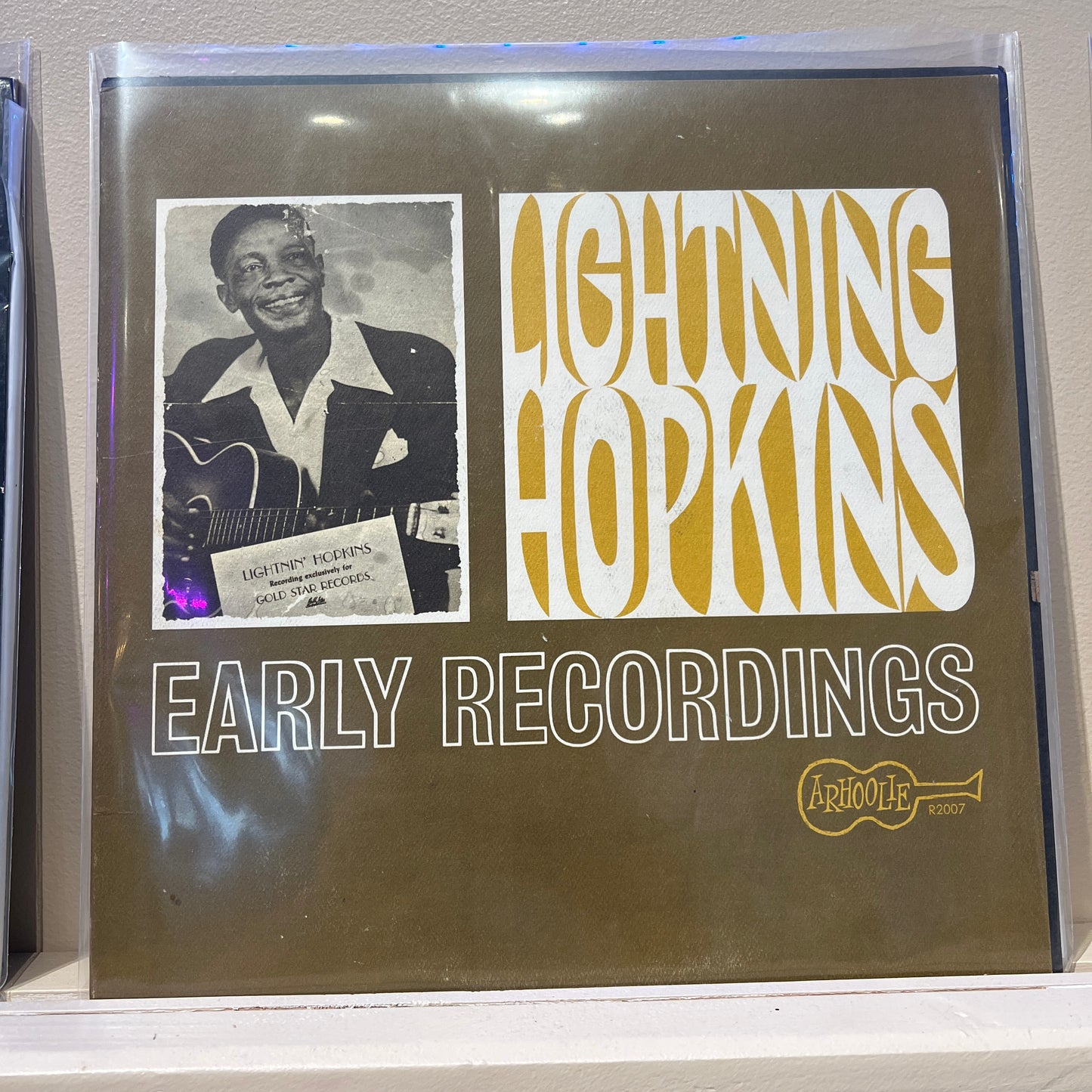Lightnin' Hopkins – Early Recordings (Arhoolie R2007 LP)