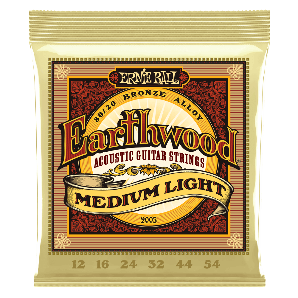 2003 | 12-54 | MEDIUM LIGHT EARTHWOOD BRONZE | ACOUSTIC GUITAR STRINGS