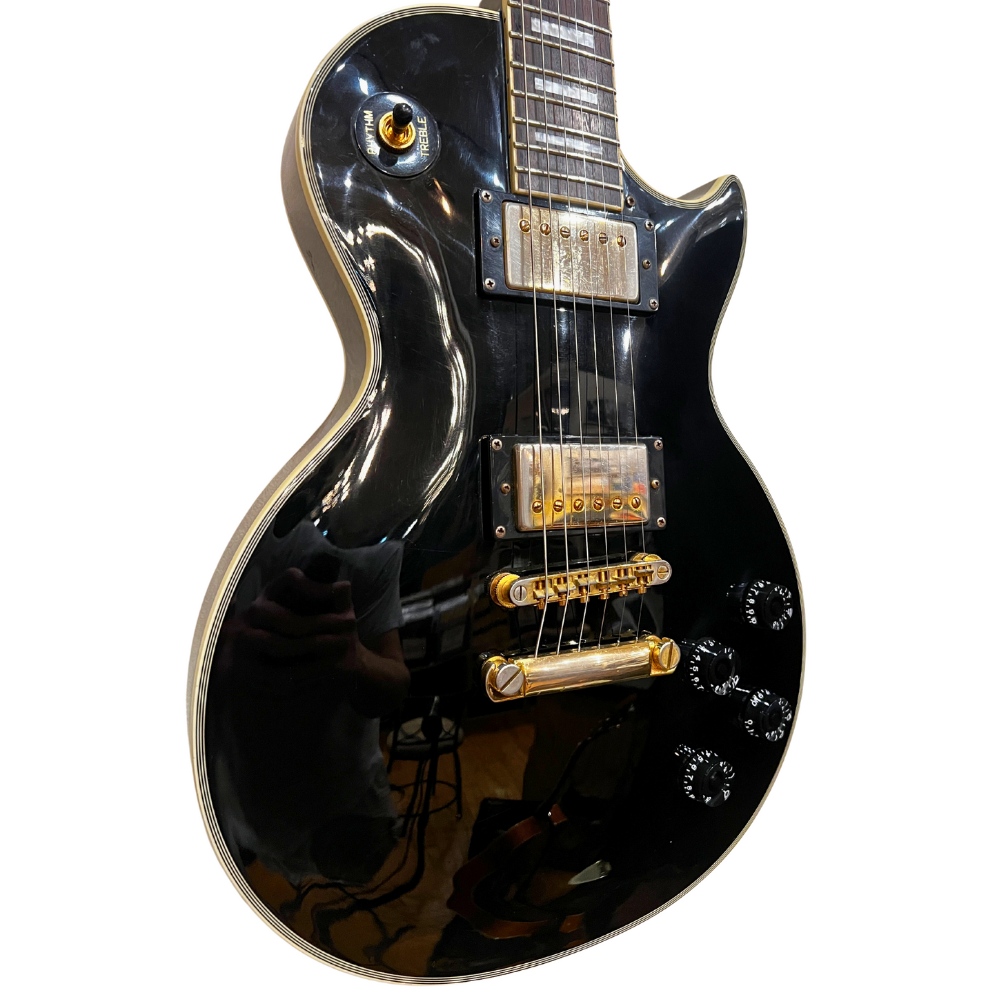 2002 Epiphone Les Paul Custom - Black