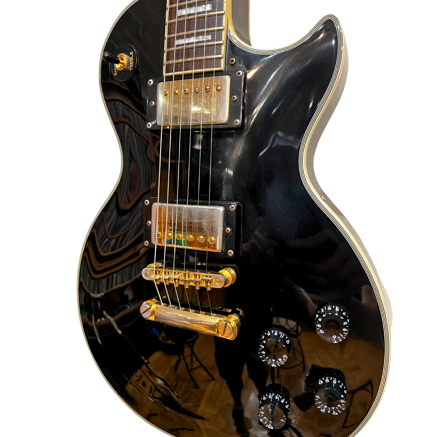 2002 Epiphone Les Paul Custom - Black