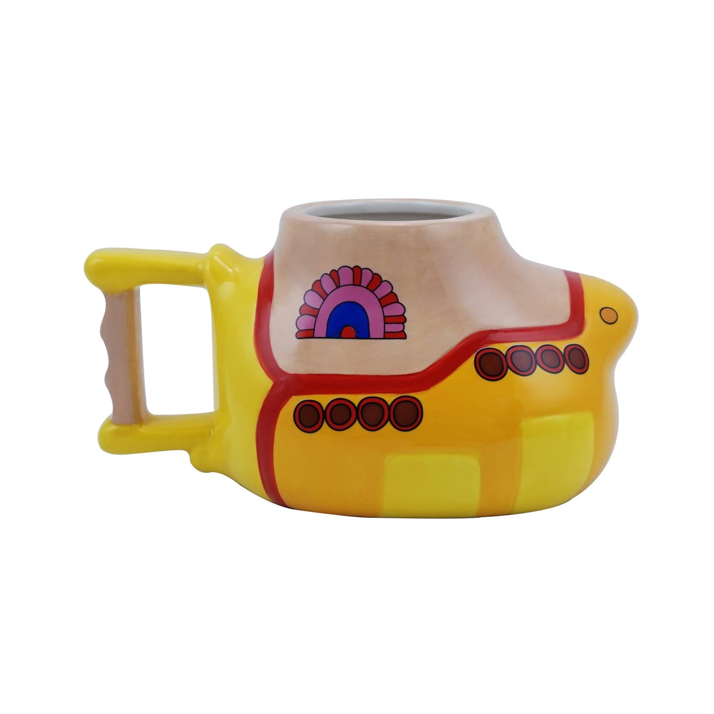 Ceramic Shaped Yellow Submarine Mug The Beatles