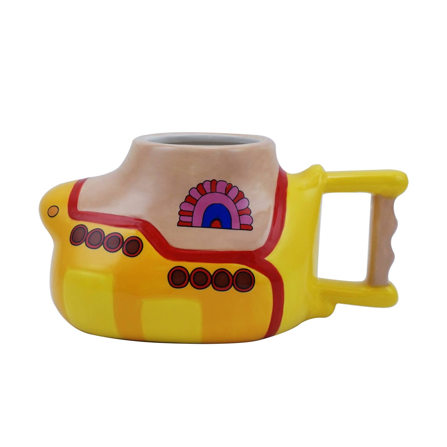 Ceramic Shaped Yellow Submarine Mug The Beatles