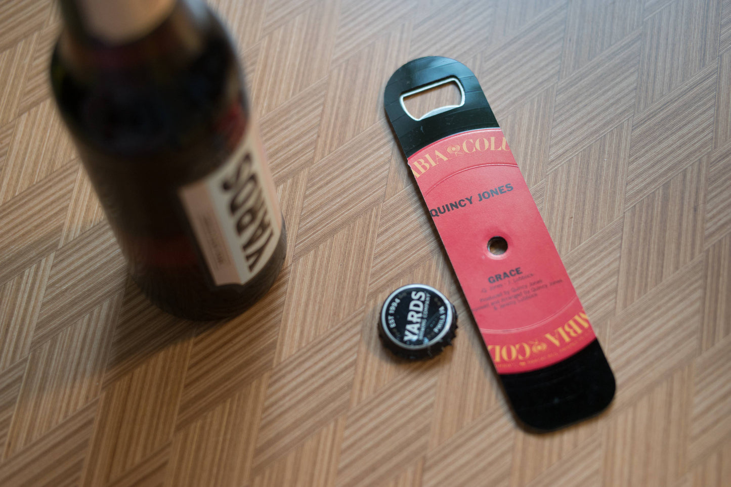 Magnetic Vinyl Record Bottle Openers
