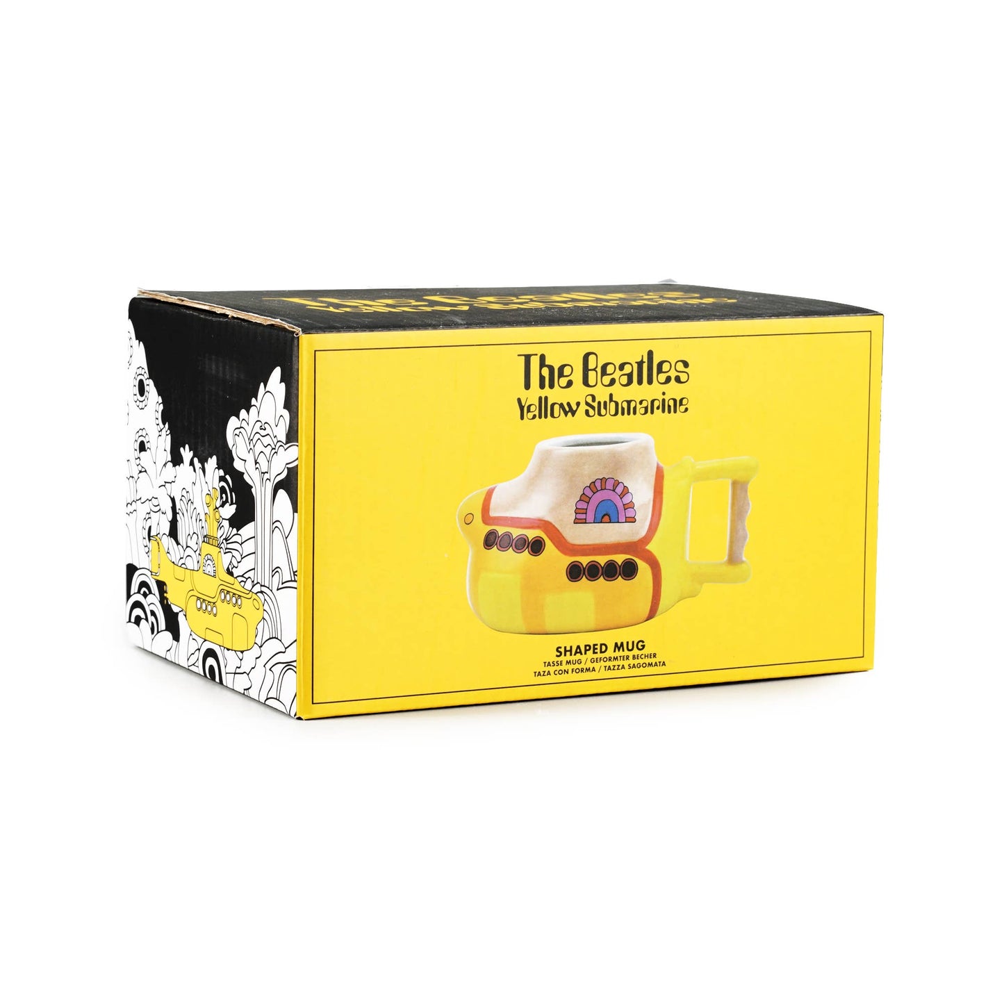 Ceramic Shaped Yellow Submarine Mug The Beatles