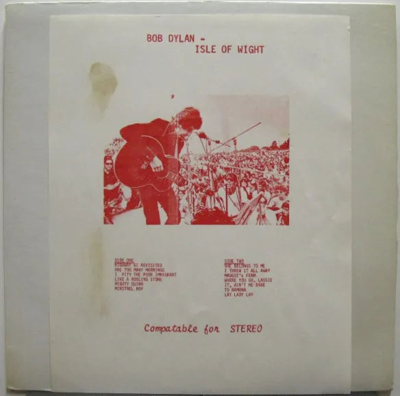 Bob Dylan’s Isle of Wight Bootleg: Lou Waxman on Vinyl, Bootlegs, and the Thrill of the Hunt