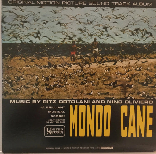 Mondo Cane 1962 original film soundtrack album cover