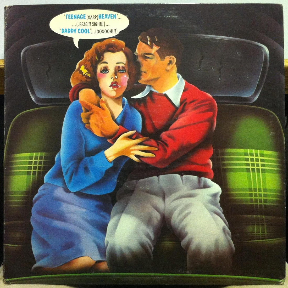 Daddy Cool Teenage Heaven original Australian pressing vinyl LP album cover 1972