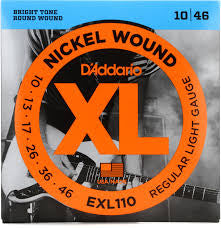 EXL-110 | 10-46 | Regular Light Electric Guitar Strings