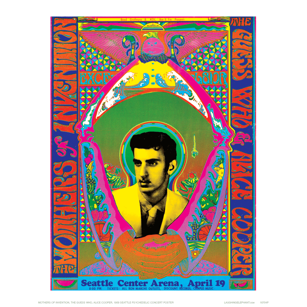 Mothers of Invention - Psychedelic Posters Print