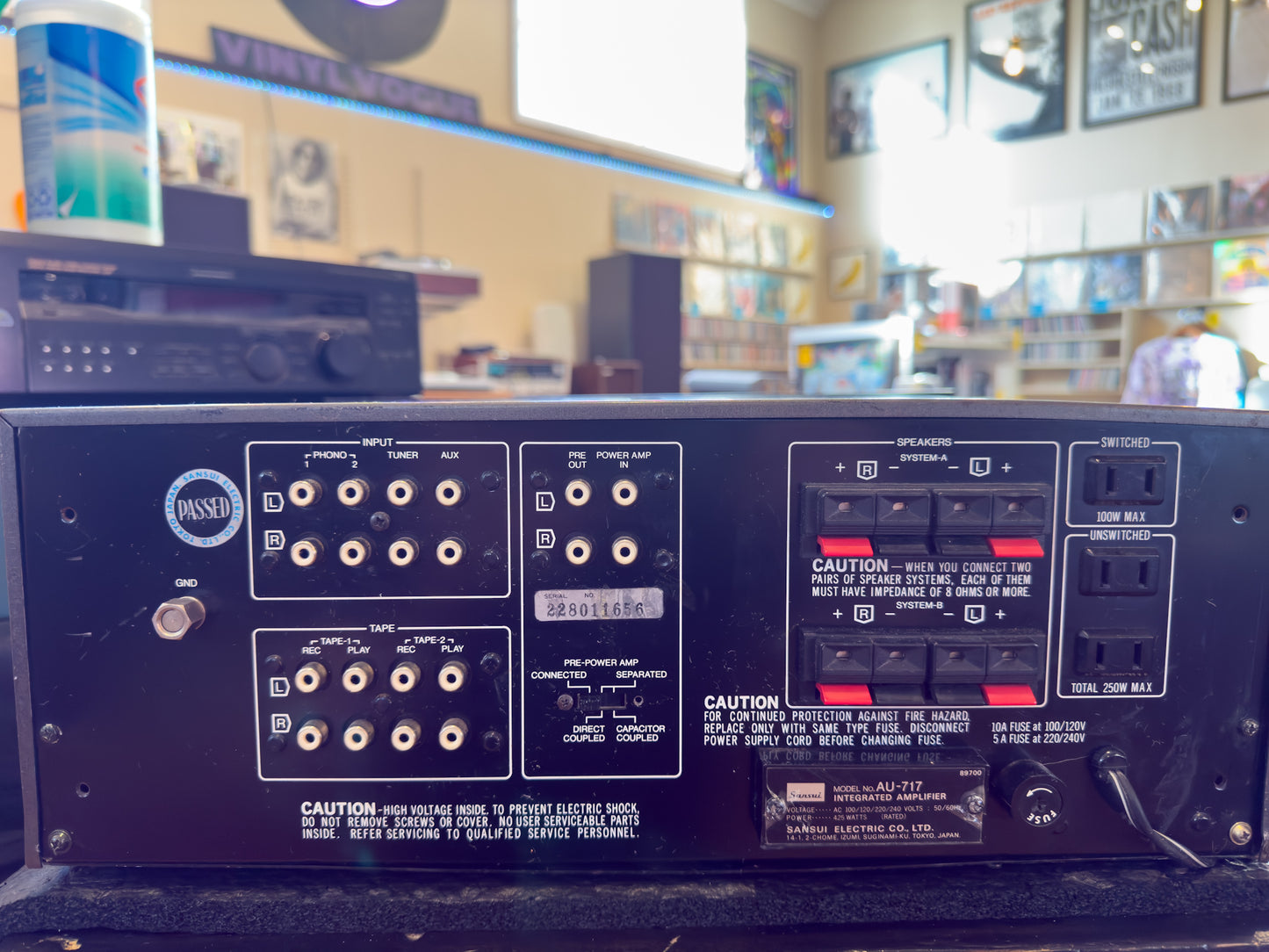Sansui AU717 Late 1970s - Fully Serviced and Tested