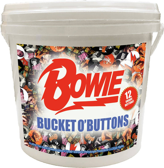 144 Unit Bucket o' Buttons - David Bowie