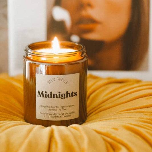 Midnights - Taylor Swift Inspired Soy Candle - Spiced Plum