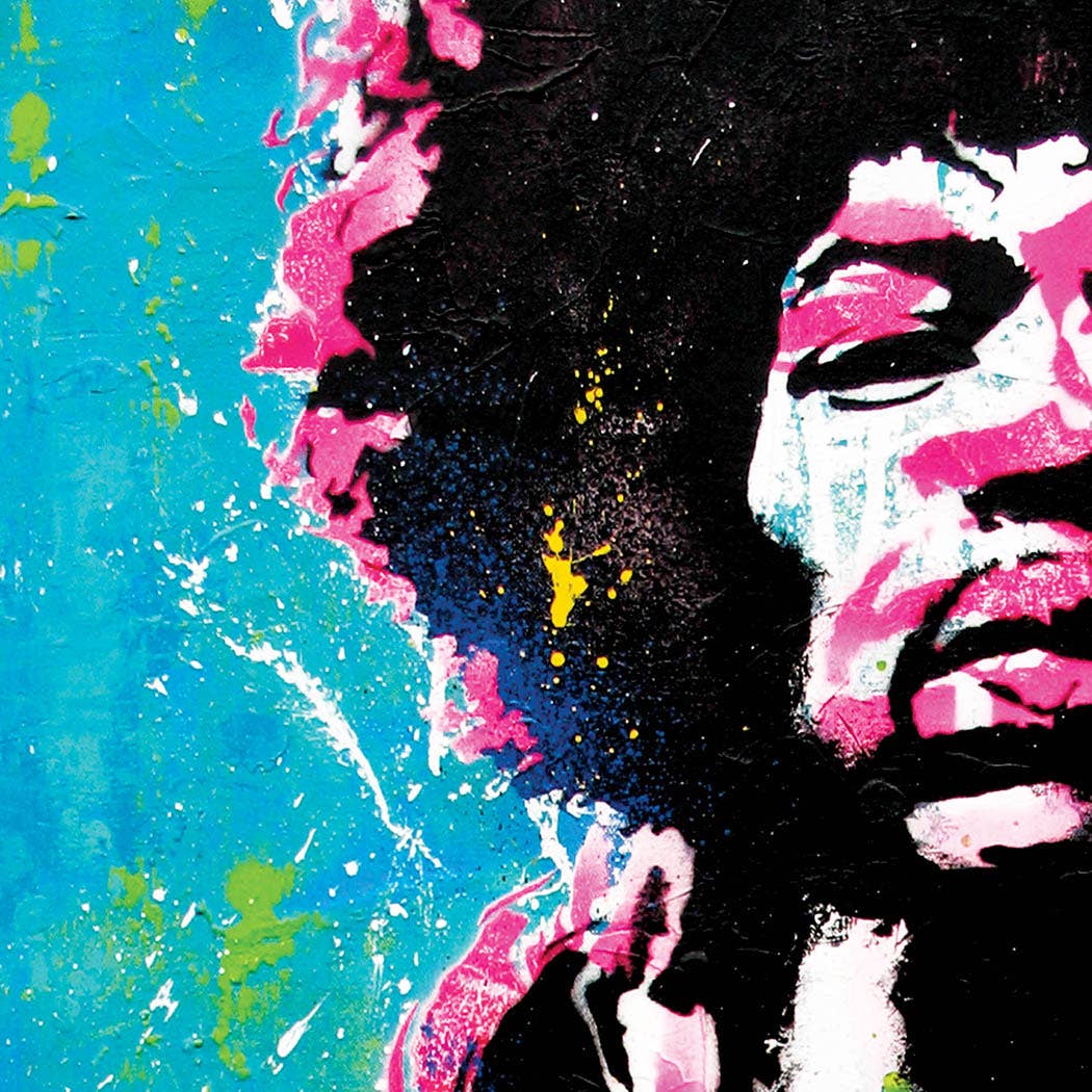 Jimi Hendrix Get Experienced Art Print 12 x 18"