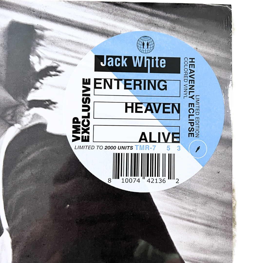 Jack White 'Entering Heaven Alive' Vinyl - Heavenly Eclipse Colored Edition - Sealed & Numbered #774/2000