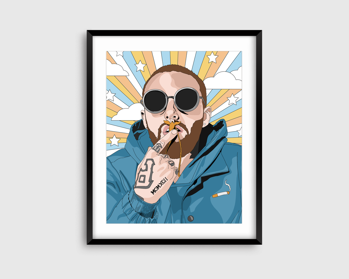 Mac M Portrait Fine Art Print