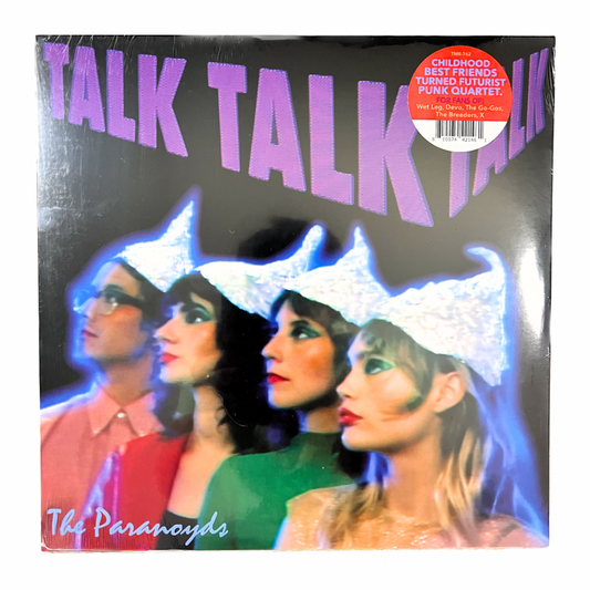 Paranoyds 'Talk Talk Talk' Vinyl Album - Brand New & Sealed - Limited Edition Indie Rock Release