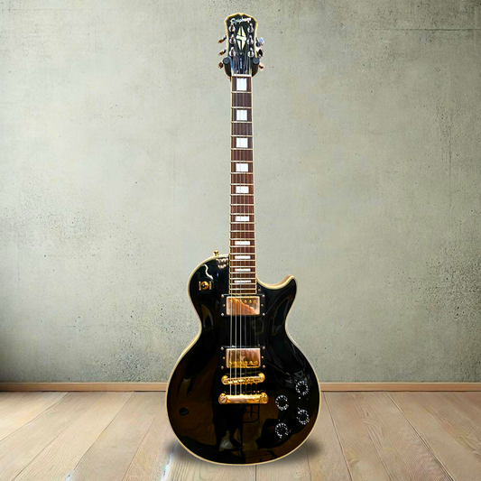 2002 Epiphone Les Paul Custom - Black