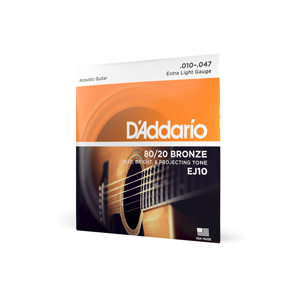 EJ10 | 10-47 | Extra Light Acoustic Guitar Strings