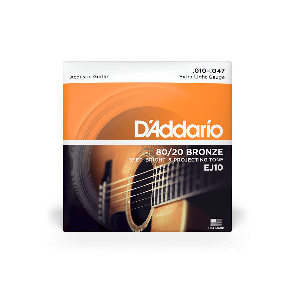 EJ10 | 10-47 | Extra Light Acoustic Guitar Strings