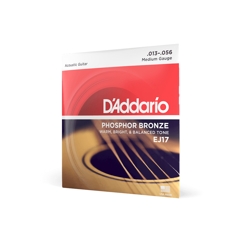 EJ17 | 13-56 | Medium Acoustic Guitar Strings