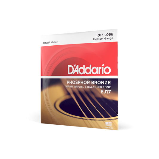 EJ17 | 13-56 | Medium Acoustic Guitar Strings