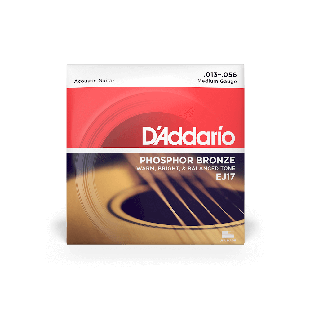 EJ17 | 13-56 | Medium Acoustic Guitar Strings