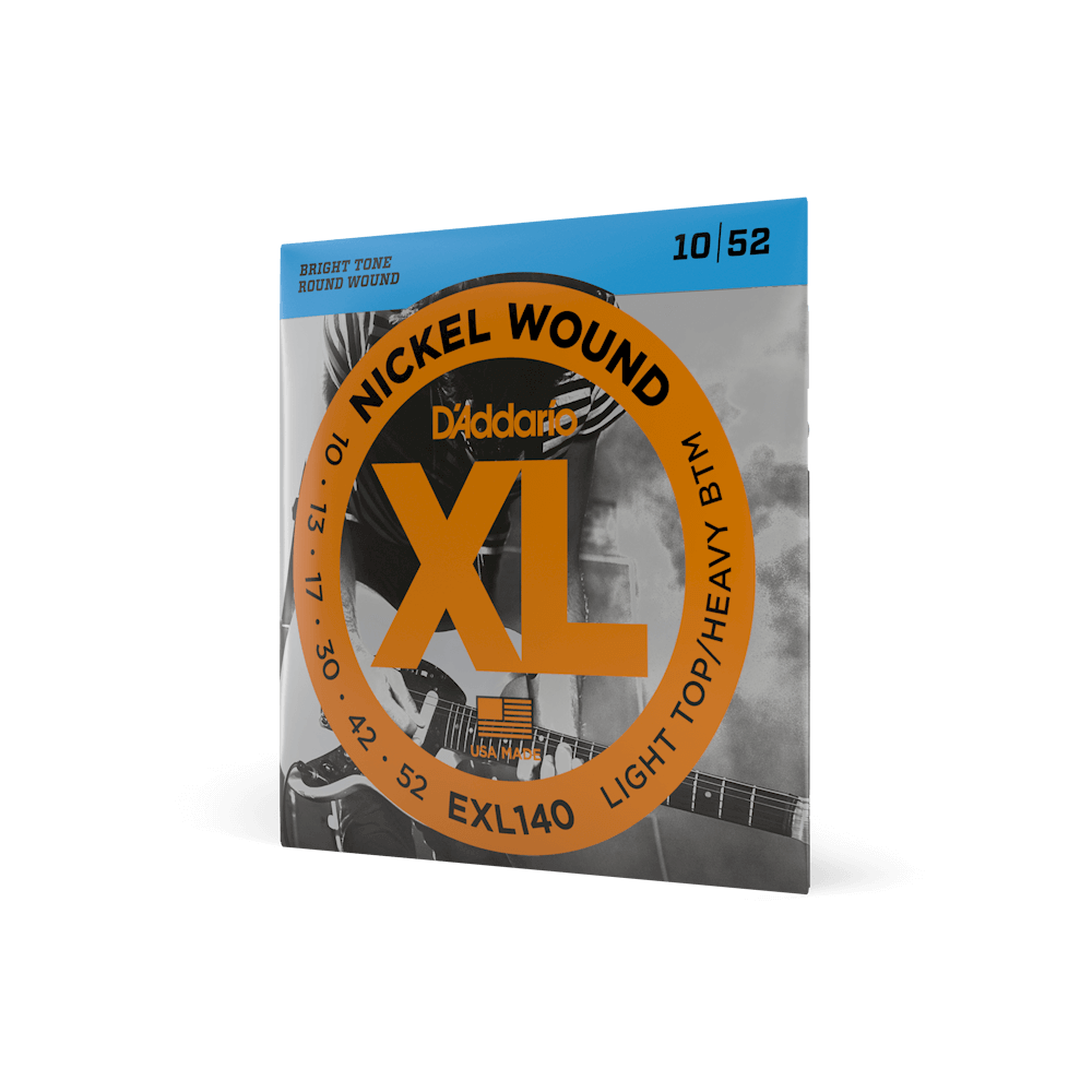 EXL-140 | 10-52 | Light Top/Heavy Bottom Electric Guitar Strings