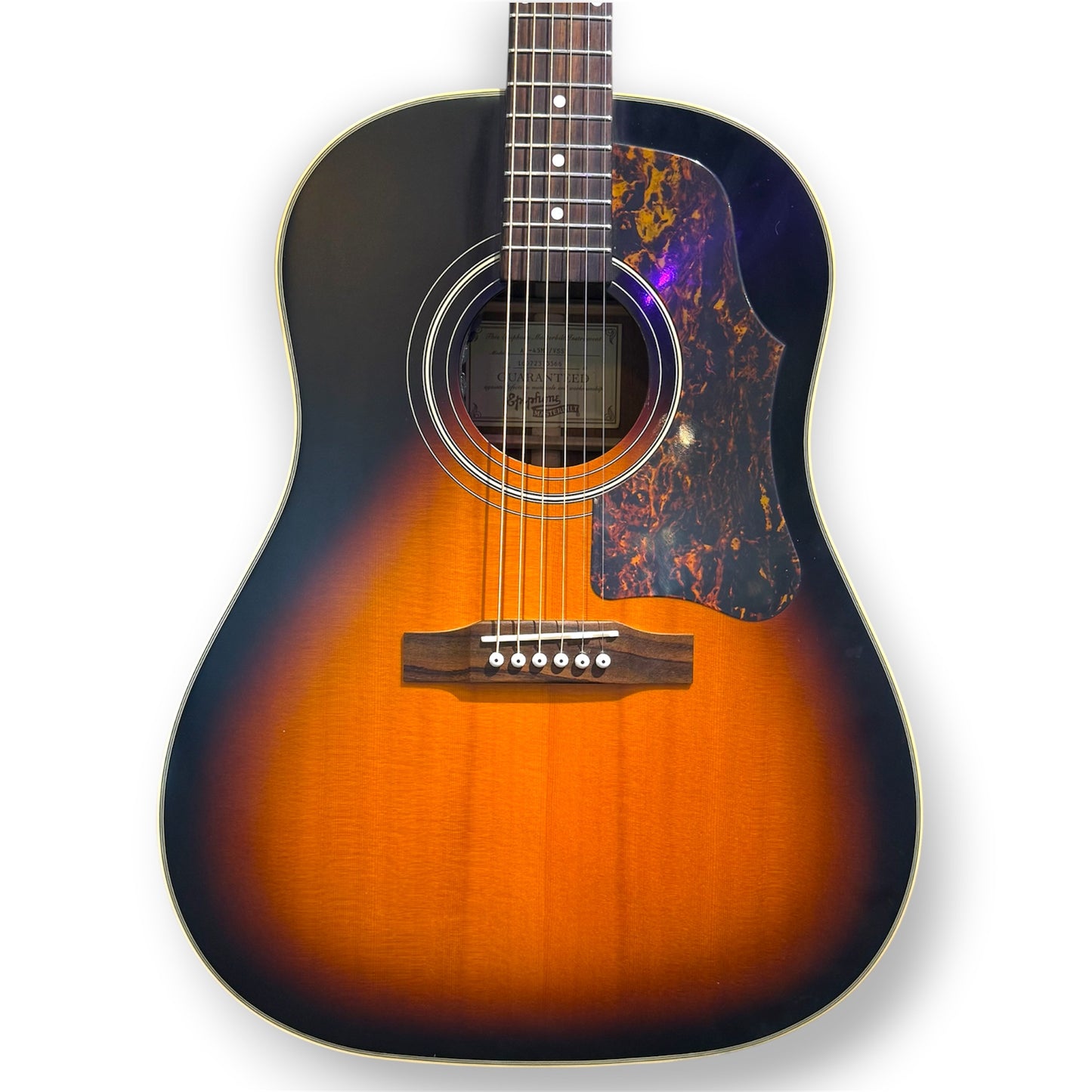 2016 Epiphone Masterbilt AJ-45ME Acoustic-Electric – Vintage Sunburst w/ Hard Case