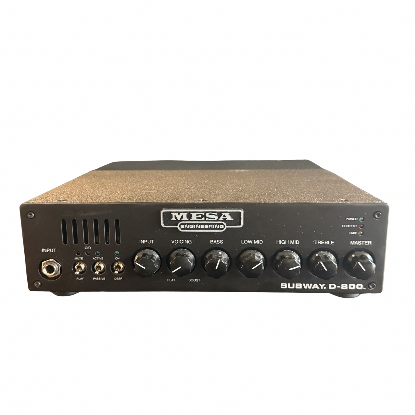 Mesa Engineering Subway D-800 800-Watt Lightweight Bass Amplifier Head w/ Original Gig Bag – Excellent Condition
