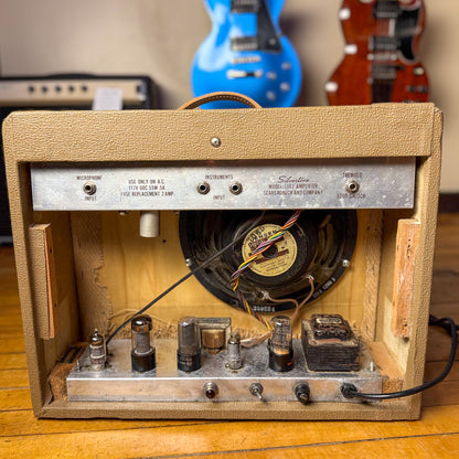 Late 1950s Silvertone 1392 Tube Guitar Amplifier — Restored, Serviced & Ready to Play