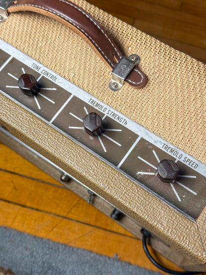 Late 1950s Silvertone 1392 Tube Guitar Amplifier — Restored, Serviced & Ready to Play