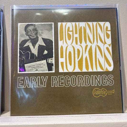 Lightnin' Hopkins – Early Recordings (Arhoolie R2007 LP)