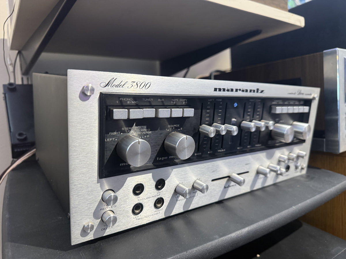 Marantz 3800 front left three-quarter view