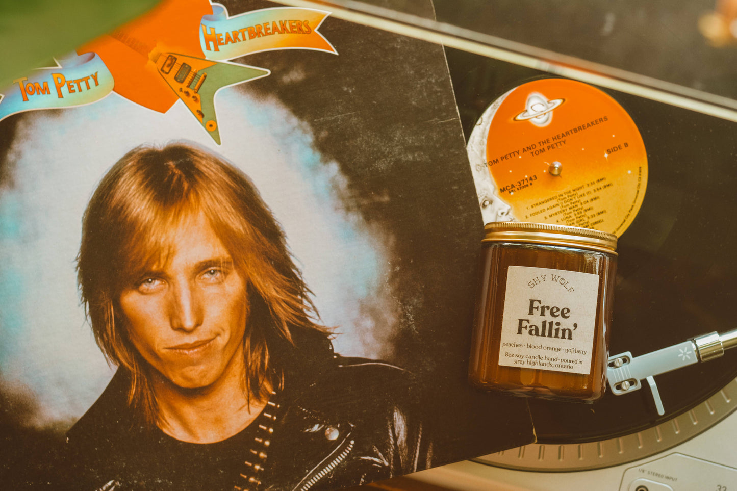 Free Fallin’ - Boho 70s Soy Candle - Peaches, Orange, Gogi