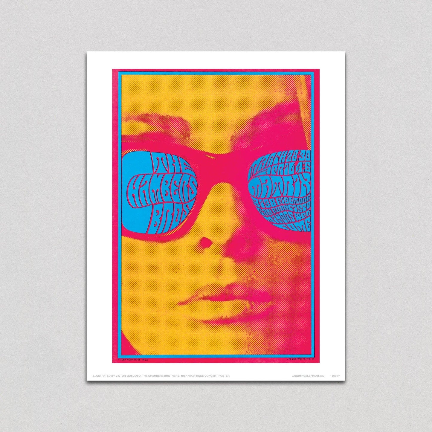Groovy Sunglasses - Psychedelic Posters Print