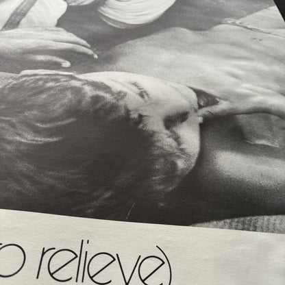 1971 George Harrison Bangla Desh promo poster detail child original Apple Records humanitarian single 1971
