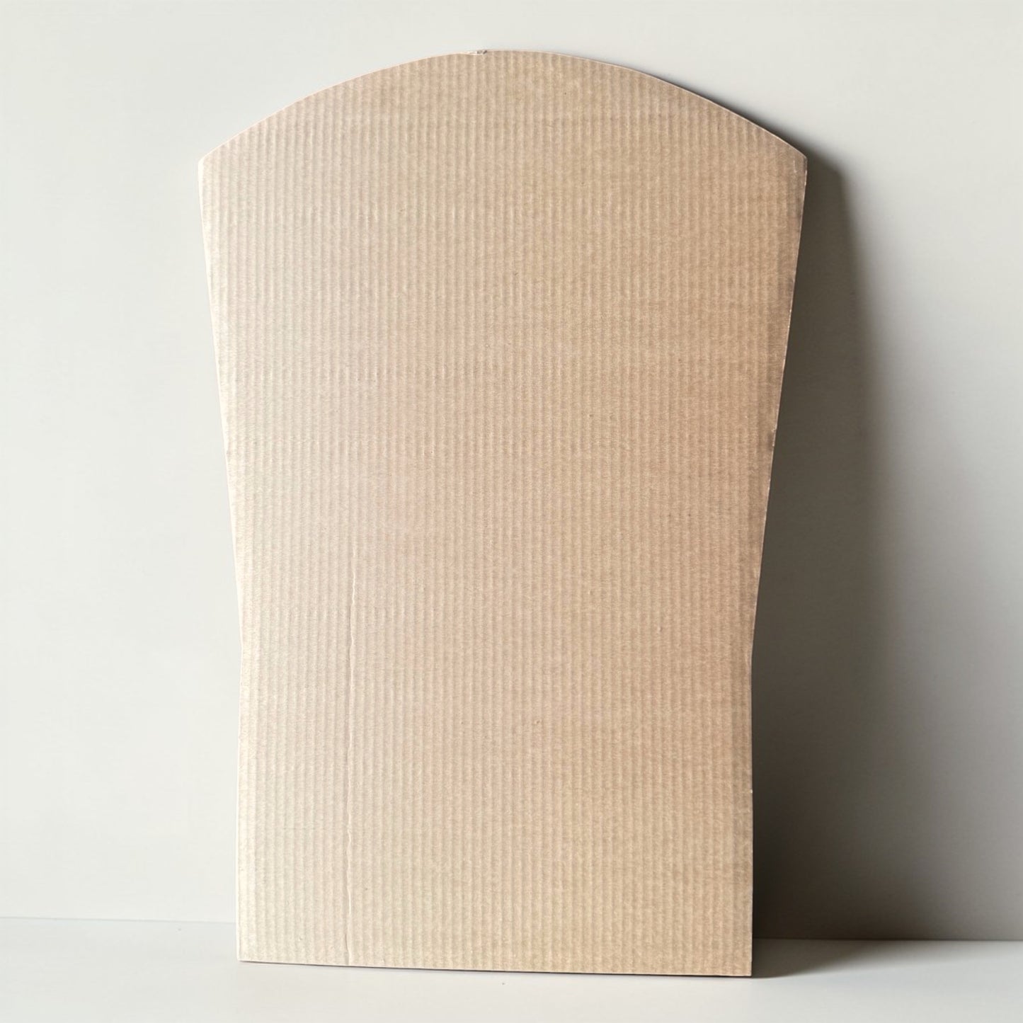 1971 George Harrison All Things Must Pass tape merchandiser figure riser card reverse view clean unhandled kraft cardboard back never assembled Capitol Records Bethlehem Pennsylvania